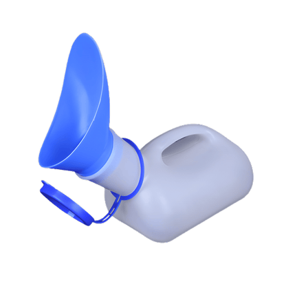 Urinoir Portable Unisexe | Clear Souffrance